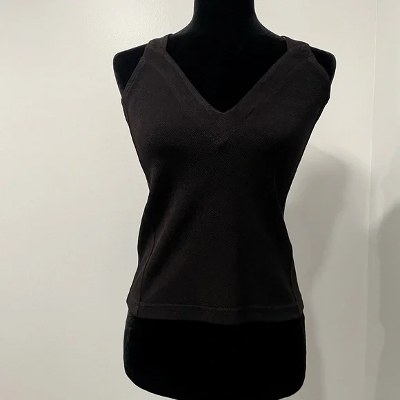 Free People Black Open Back Tank Top - Picture 7 of 15